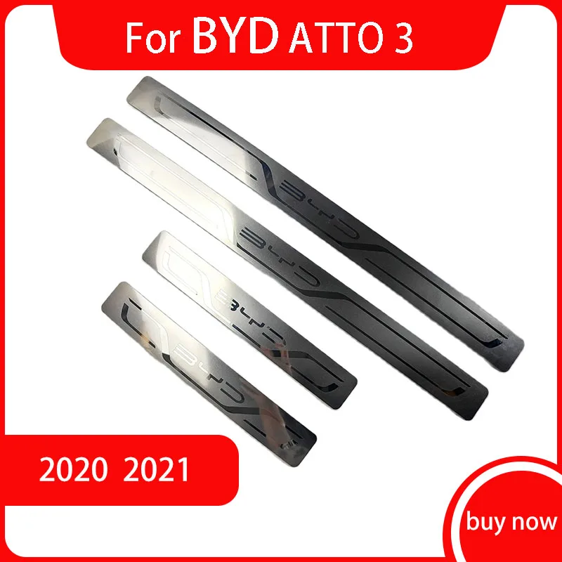 

Защитная Наклейка на порог двери из нержавеющей стали для Atto 3 ATTO 2 yuan plus song 2020 2021