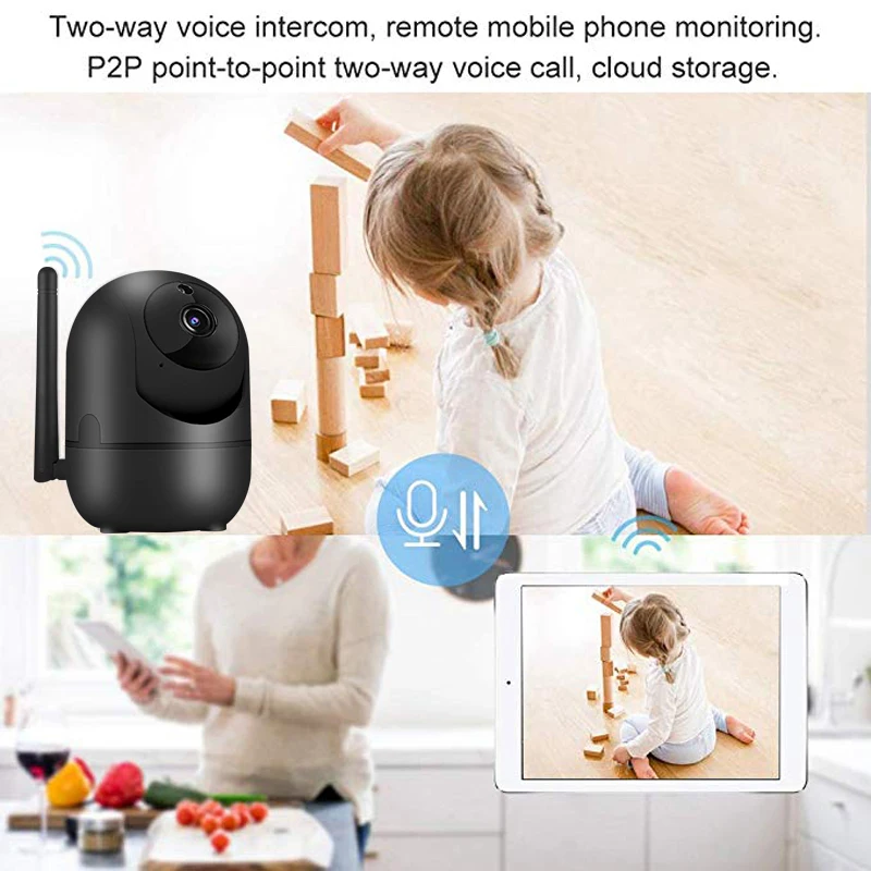 IP Camera YCC365 Plus Smart Home 1620P HD Security camera Auto Tracking Network Wireless Surveillance Night Vision WiFi Camera 5