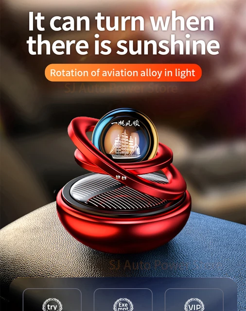 Solar Auto Lufter frischer liefert Duft Dekoration Auto Aroma Zubehör  Interieur Männer Frauen Original Parfüm Diffusor - AliExpress