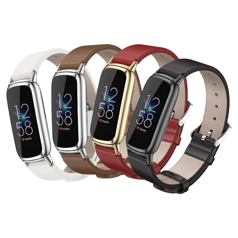 Cinturino in metallo per Fitbit Luxe, unisex, in acciaio inox
