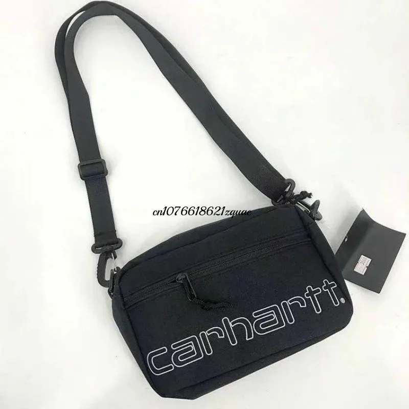 CARHARTT 메시 메신저 백, 레터 메신저 백, 거리 레저, 작은 사각형 가방