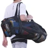 Black Lightweight Mesh Drying Bag For Quick Dry And Storage Of Wet Items Breathable Mesh Luggage Bag 1