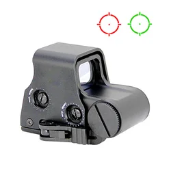 Tactical 558 556 Holographic Scope Red and Green Hunting Rifle Reflex Sight with Integrated 5/8