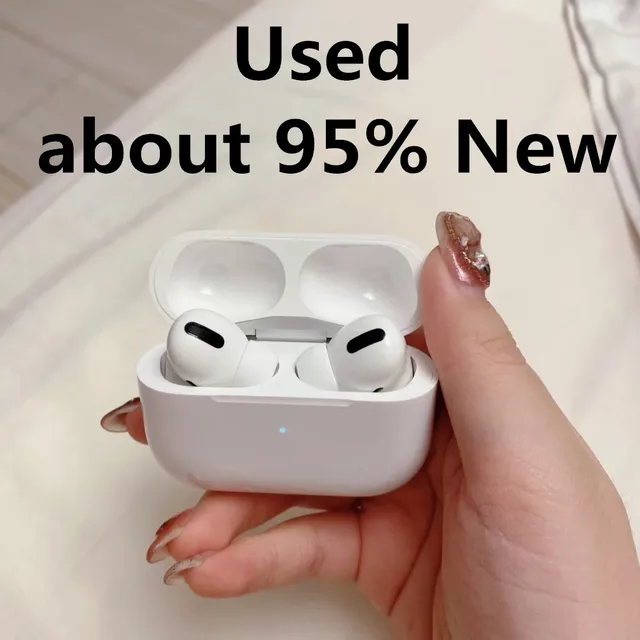 אוזניות אלחוטיות Apple AirPods Pro2 המקוריות עם Bluetooth, אוזניות למשחקים וספורט לסמארטפונים של Air ו-iPhone 1