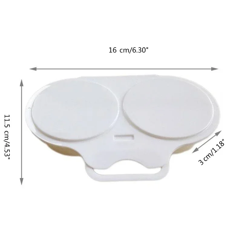 Egg Cooker 1pc Food Grades Plastic Microwave Cooking Eggs Steamer Convenient Kitchen Cooking Mold Egg Poacher Fried Egg Tool
