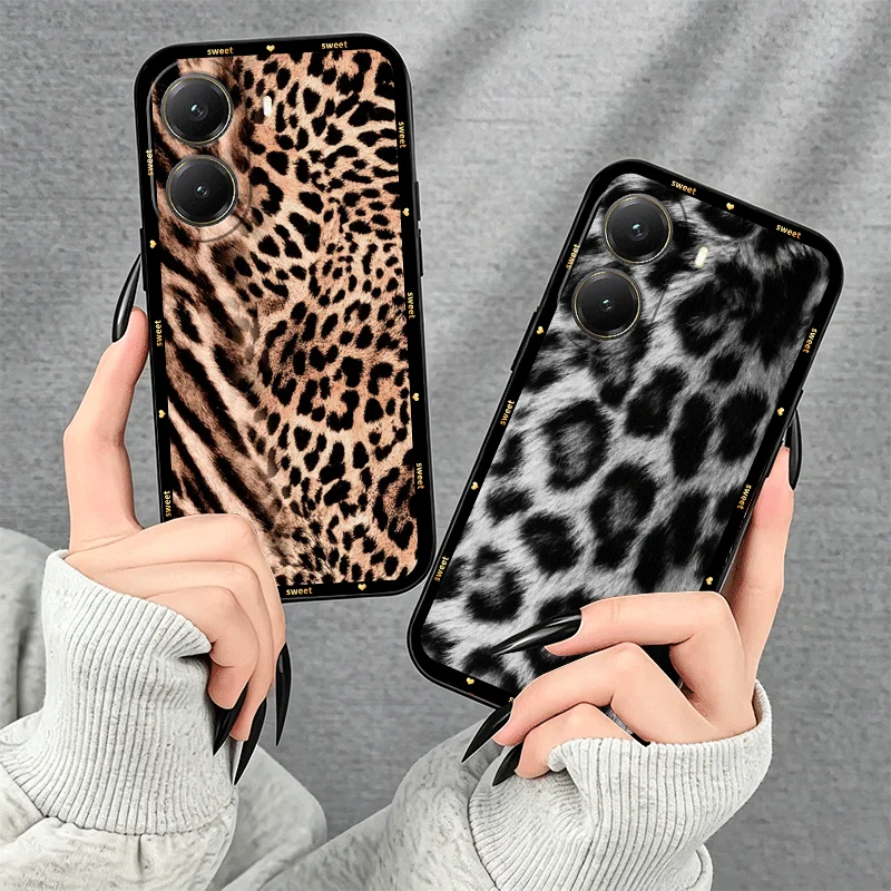 Chic Leopard Print Phone Case - Fashion Sweet Edition