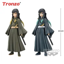 

Tronzo Original Banpresto Anime Demon Slayer Kimetsu Tokitou Muichirou PVC Action Figure Model Figurine Toy Gifts
