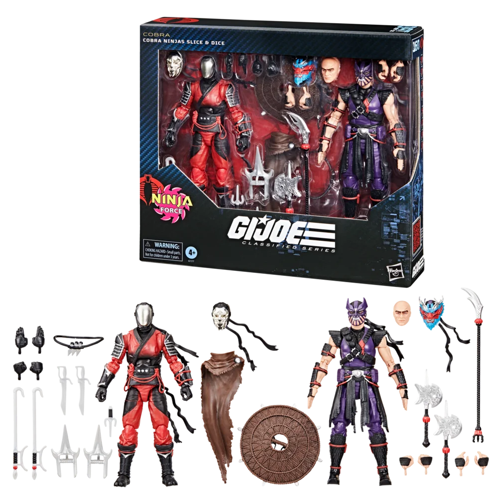 GIJOE  THE  COLLECTIBLE  GIJOE  GIジョー　美品 Vintage Hasbro Gi Joe Ninja Force 1992 Slice Action Figure