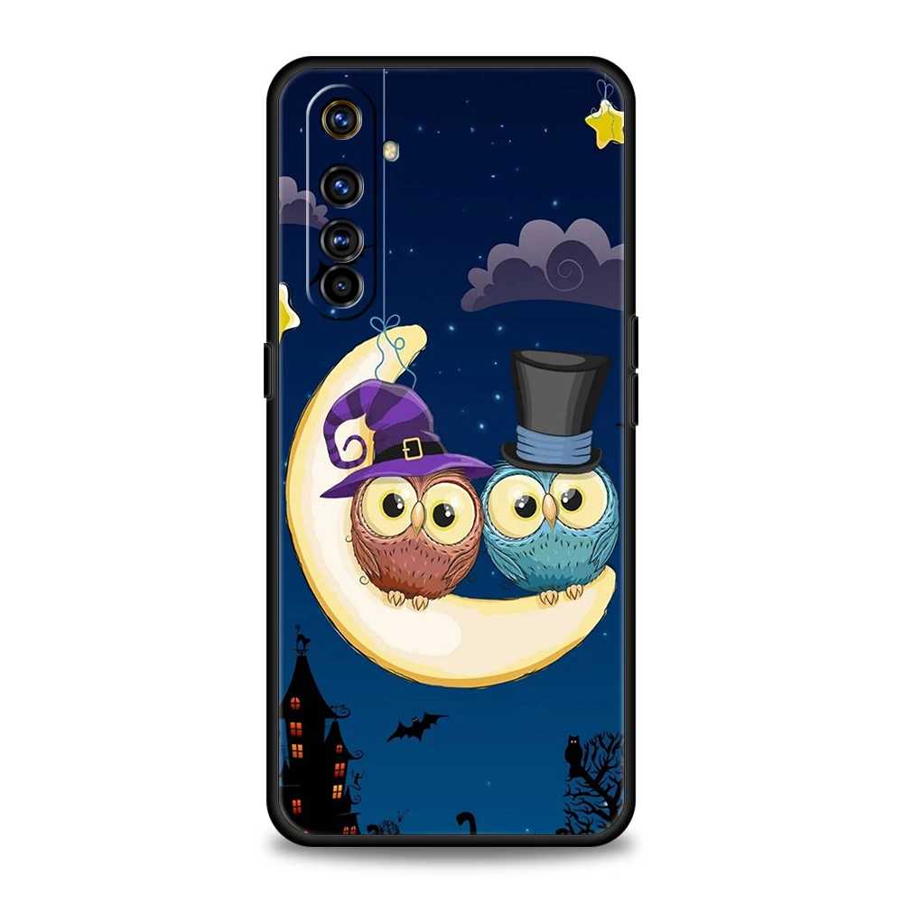 Cute Cartoon Owl Silicone Phone Case - Stylish Protective Shell