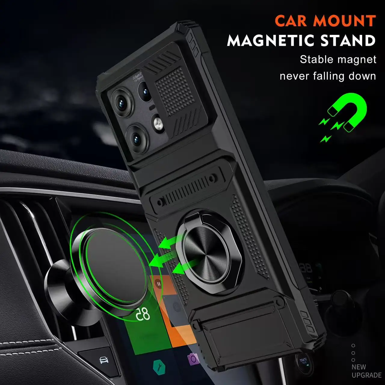Hot Armor Shockproof Magnetic Protective Rugged Phone Case