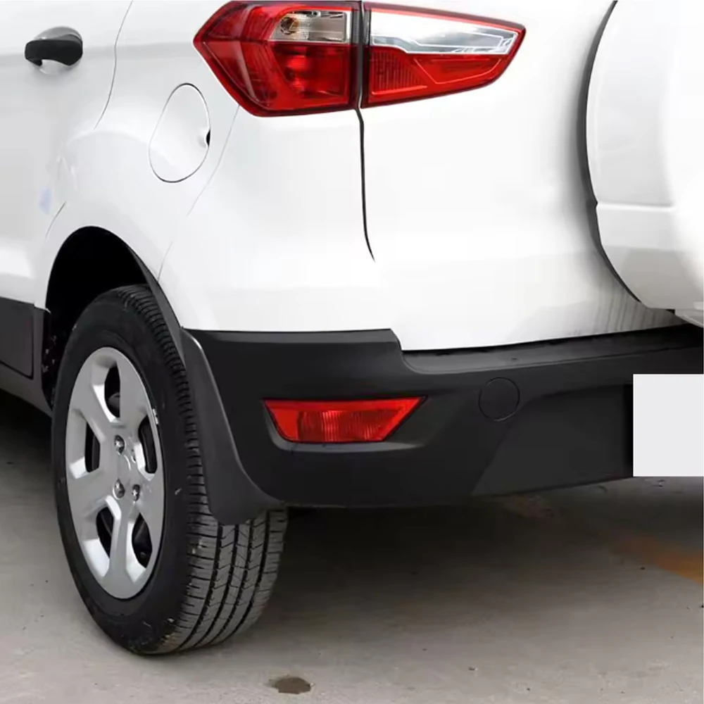 4-Piece Molded Mud Flap Set - Universal Splash Guards and Fender Accessories