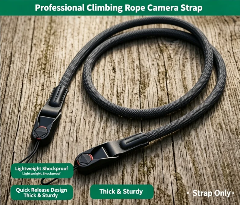 Quick Release Adjustable Camera Strap - Fast Detachable