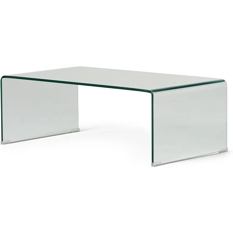 Clear Patel 12mm tempered glass coffee table perfect for modern furniture decor 2