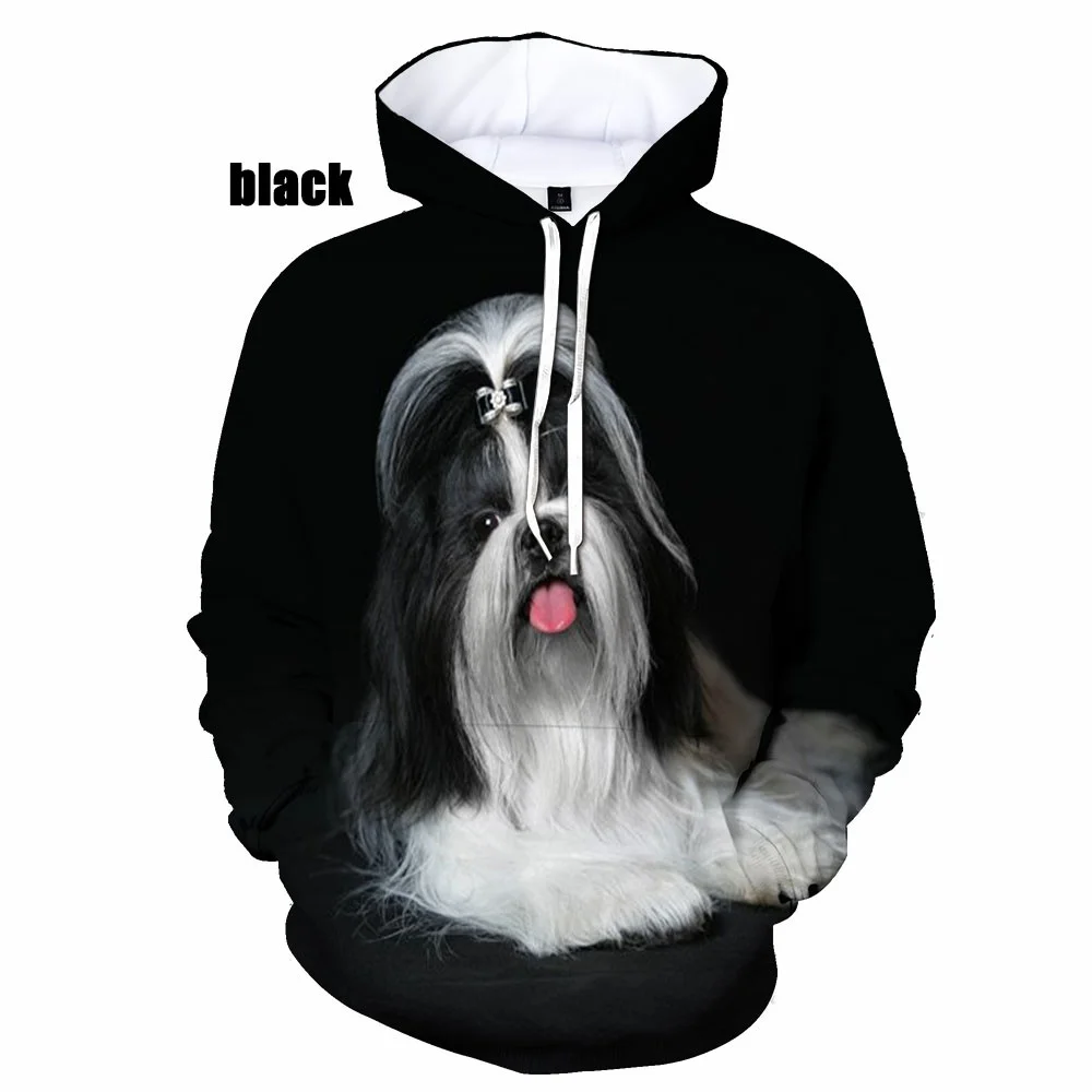 

The New Cute Shih Tzu Dog Hoodie 3d Printed Men/Women Casual Fashion Sweatshirts Kids Pullover Hoodies Oversized Unisex Clothing