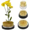 Flower Base Holder Floral Arrange Rubber Brass Garden Decoration Flower Craft Flower Frog For Your Pot Lid Vase 6