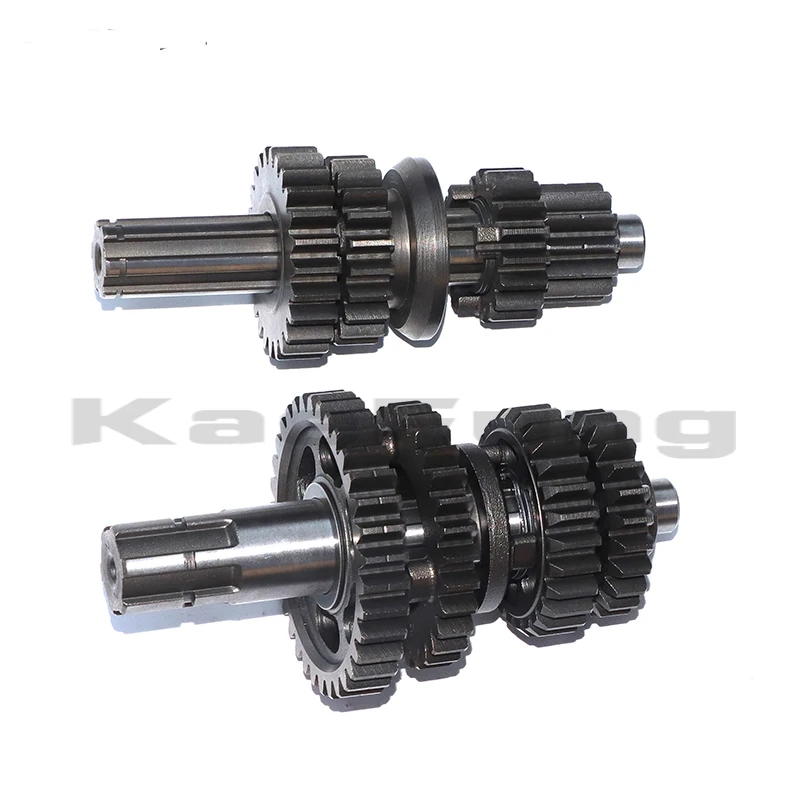 Motor Fourth Gear Main Countershaft Transmission Box Counter Shaft Fit Lifan 125cc Electric Foot Start Engines ZB-110 Parts