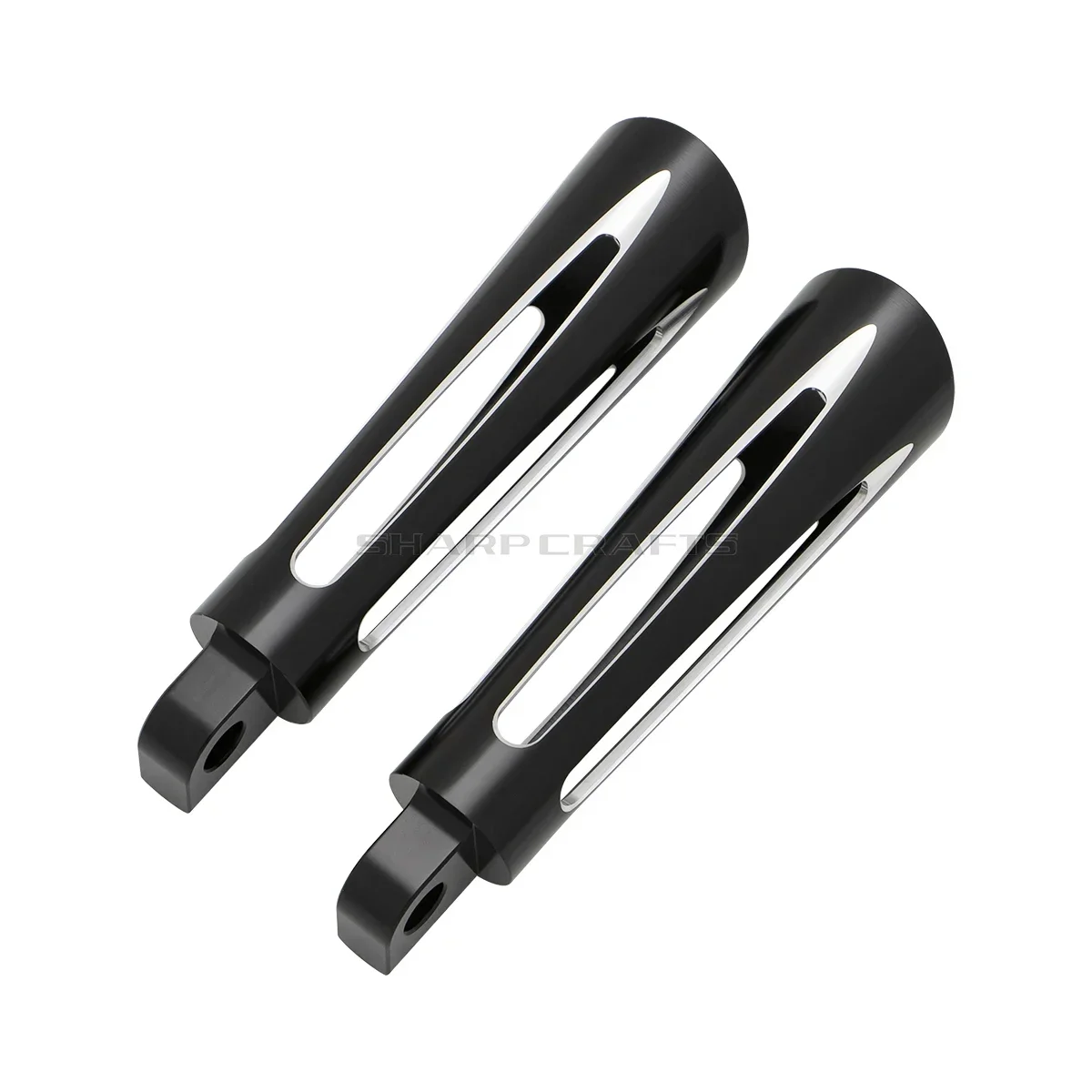 Male Mount Motorcycle Foot Pegs Footrest 2x For Harley Sportster Iron Touring Dyna Fat Bob Softail Fat Boy