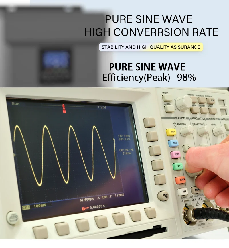 Description Picture 5 of itemSUMRY HGS Off Grid Solar Inverter 3.5/5.5kw 24V 48V MPPT 110A 5500W Pure Sine Wave Power Inverter