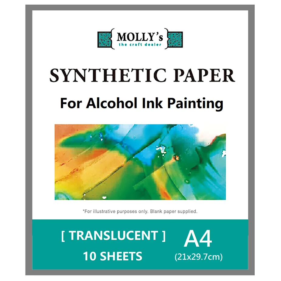 Alcohol Ink Paper For Alcohol Ink Painting Drawing Art DIY Crafts Yupo