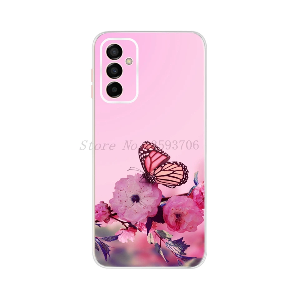 Luxury Marble Flower Print Soft Silicone Phone Case