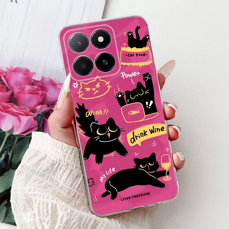 Fashionable Dragon & Tiger Design Soft Silicone Phone Case