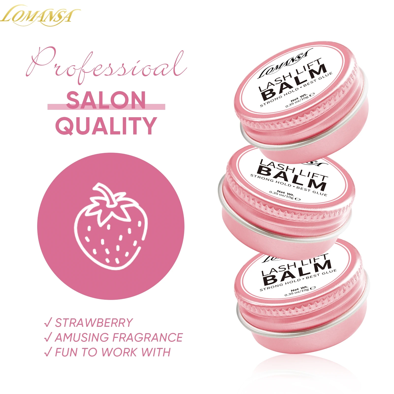 Lash Glue Balm 10g Korean Lomansa For Lash Lifting Fast Fixing Shape Eyelash Brow Lashes Lift Waterproof Wax Beauty Makeup Tools