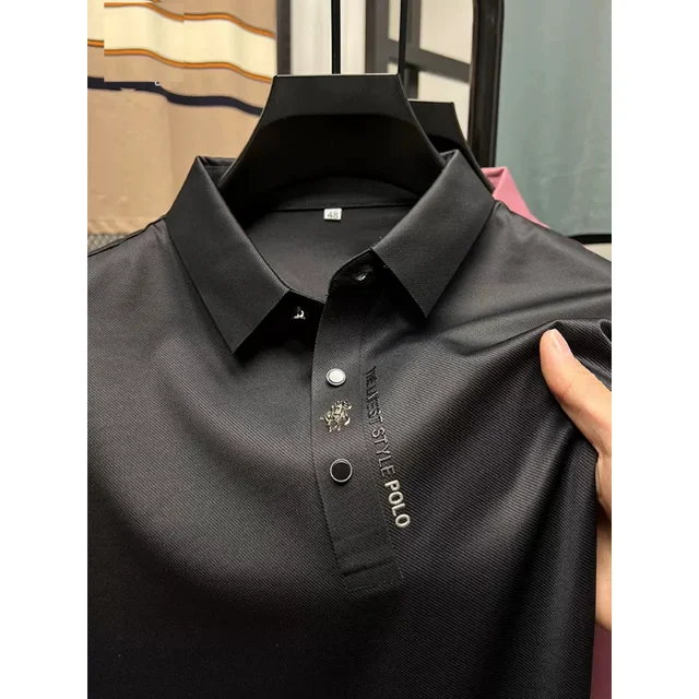 قميص بولو رجالي صيفي جديد عالي الجودة S.H ARAB SHOP 5
