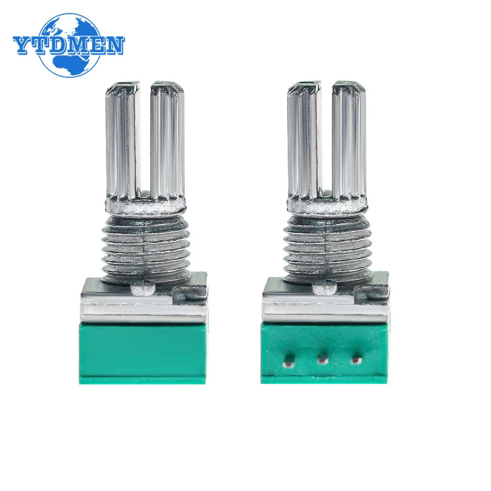 Potentiometer Kit 5PCS Potentiometer 3Pin RK097N B100K B1K B5K B10K B20K B50K B500K RK097