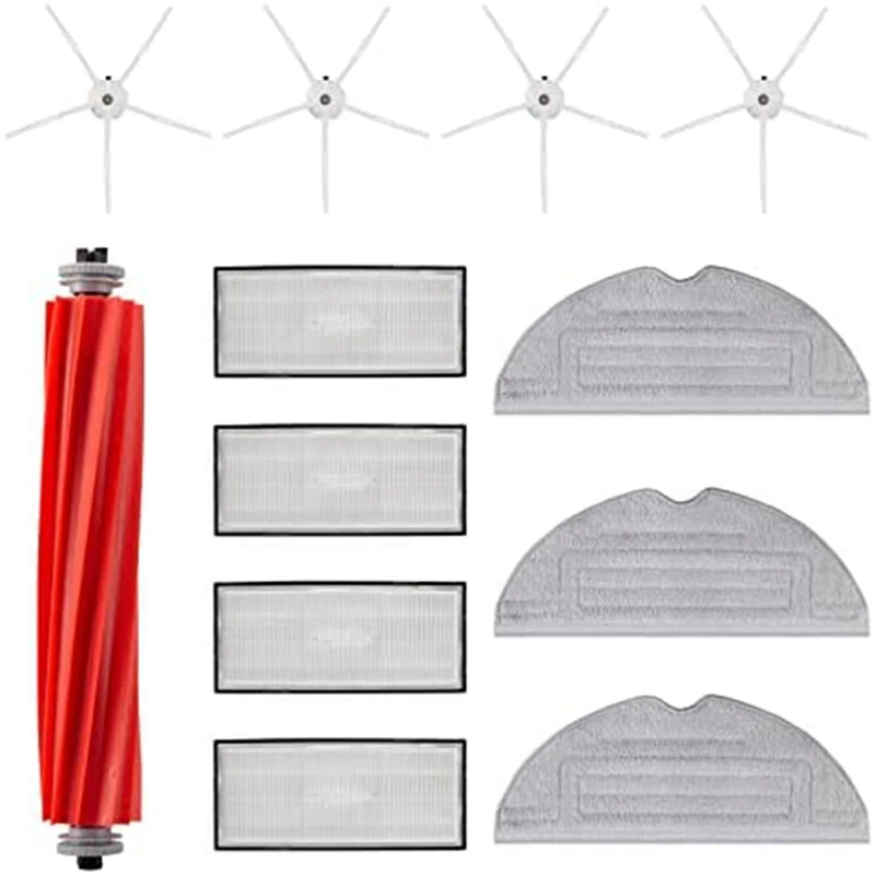 Kit Accessori Per Xiaomi Roborock S7 Maxv/ S7 Maxv Plus/ S7 Maxv Ultra/ S7 Pro Ultra/ S7/ S7 + G10S Aspirapolvere