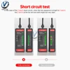 Network Cable Tester HT812A UTP LAN Cable Finder RJ45 Network Cable Tester LAN Cable Alignment Meter Line Tester Checker 3