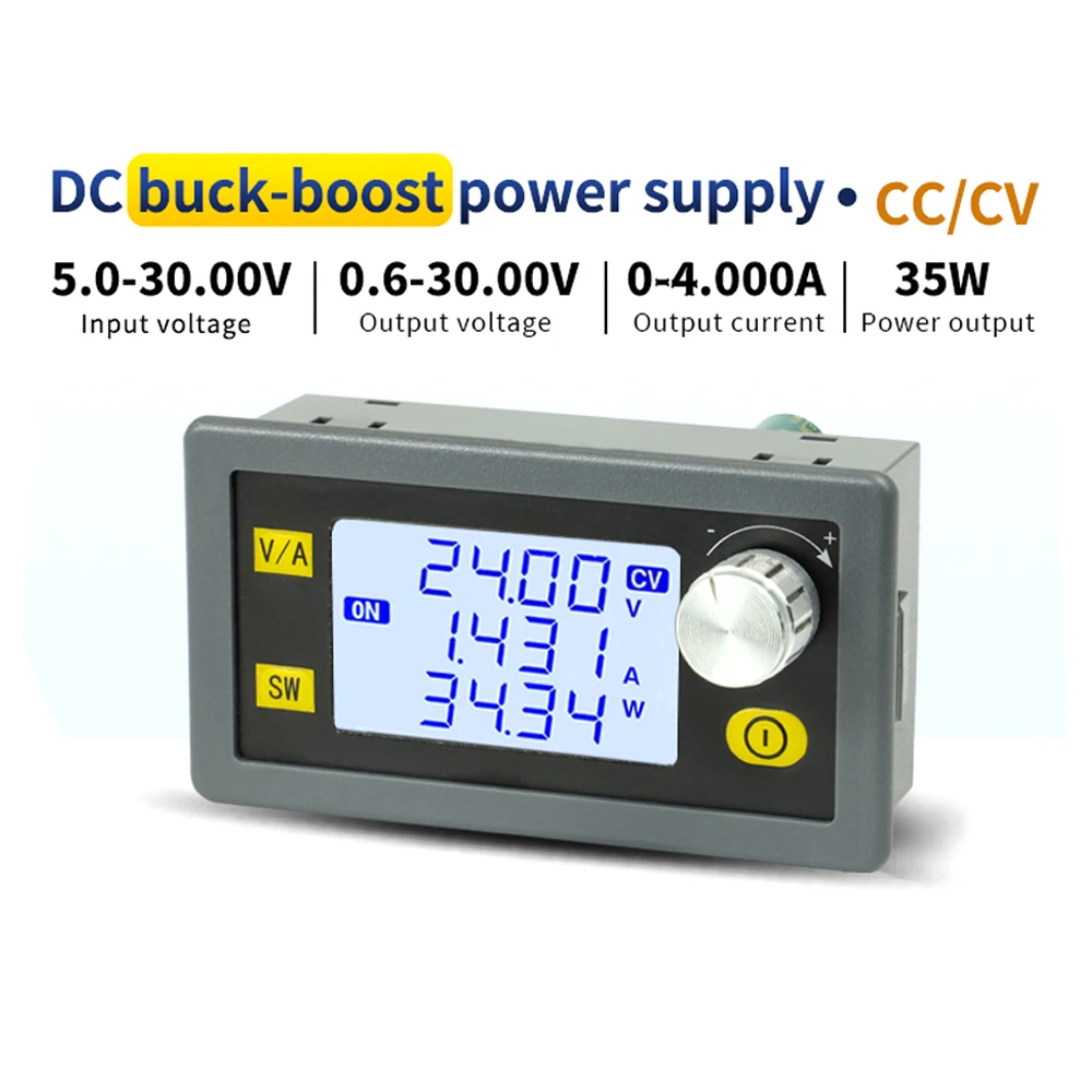 Produktbild von ELTOX Labornetzteil 0,5–30 V / 0–4 A – Buck-Boost Converter, CC/CV, Einstellbar, Mit Display – Für Werkstatt, Hobby & Labor