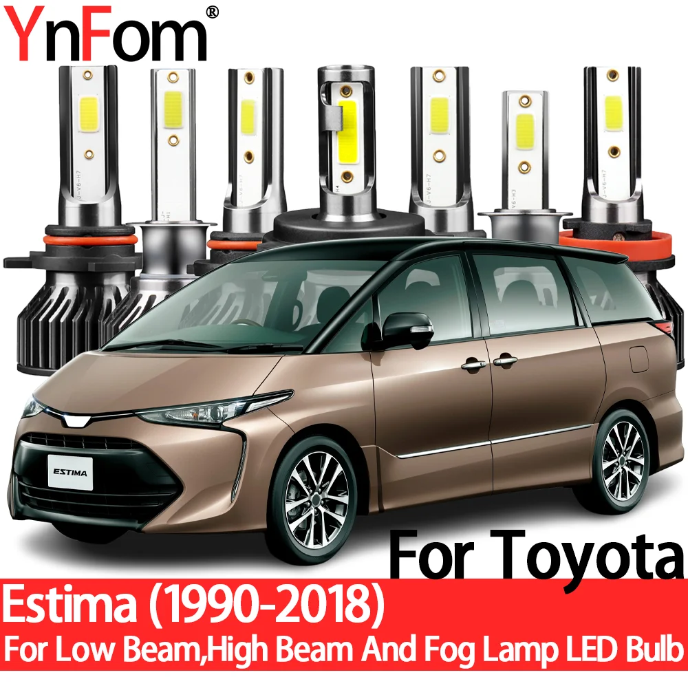 YnFom For Toyota Estima 1990-2018 Special LED Headlight