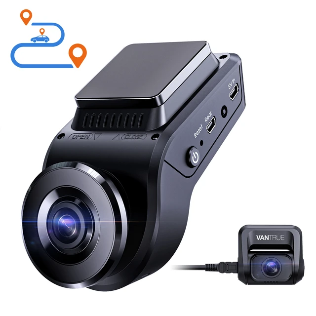 Vantrue X4S Duo 4K+1080P Front and Rear Dash Cam with Free APP, Dual 5G  WiFi, 24Hrs Parking Mode, Super Night Vision, Optional GPS, Motion  Detection