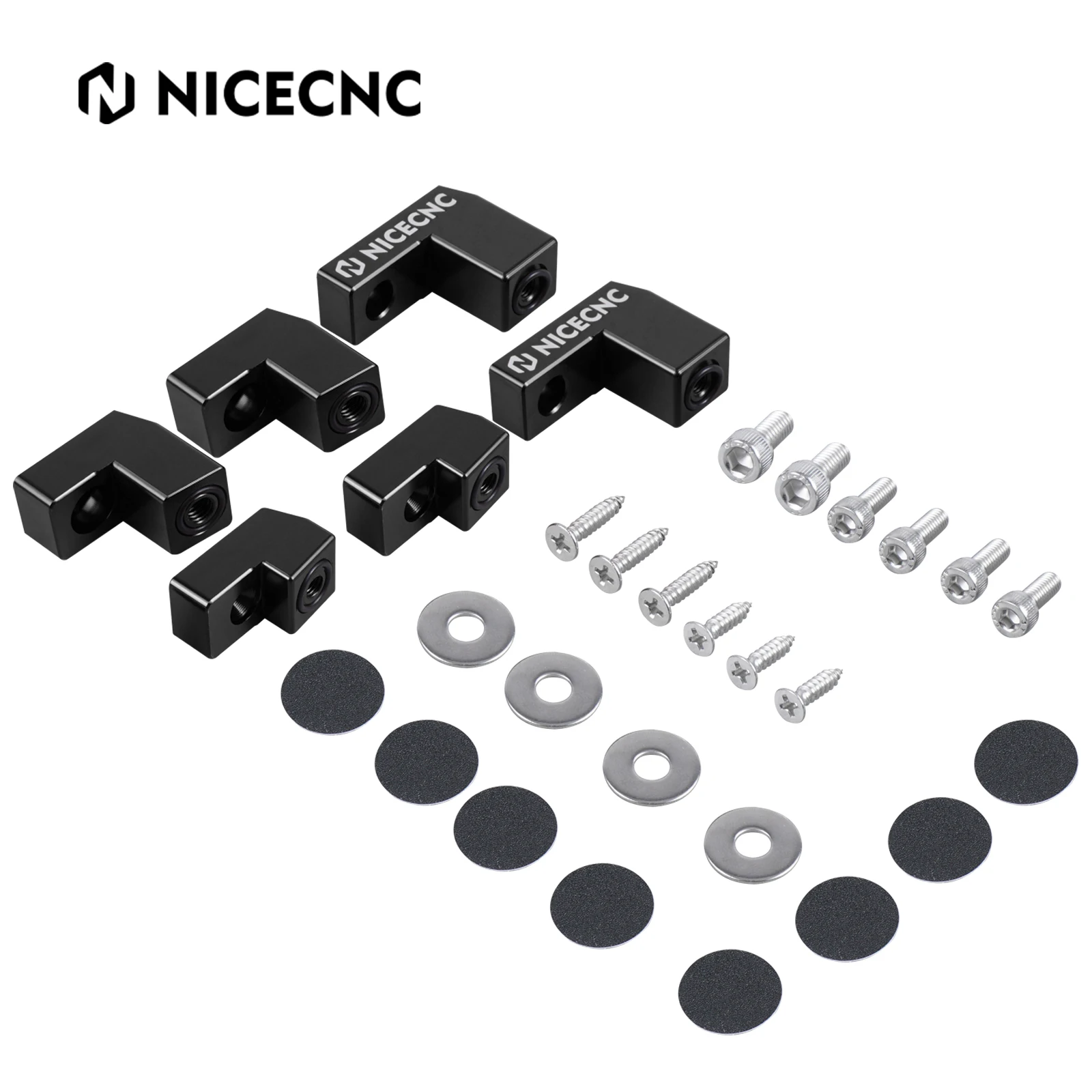 Kit Di Estensione Del Riser Dello Spoiler Dell'Ala Posteriore Tipo Bolt-On Per Modelli Ford Fiesta Mk7 Mk7.5 Fiesta St180 E 1.0L Ecoboost