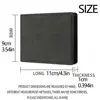 Multi-card Slot Men Wallet Fashion Folding Large-capacity Coin Purse PU Leather Short Purse 6