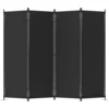 Room Divider, Folding Privacy Screens, 4 Panel Room Partitions, 88" Foldable Wall Dividers