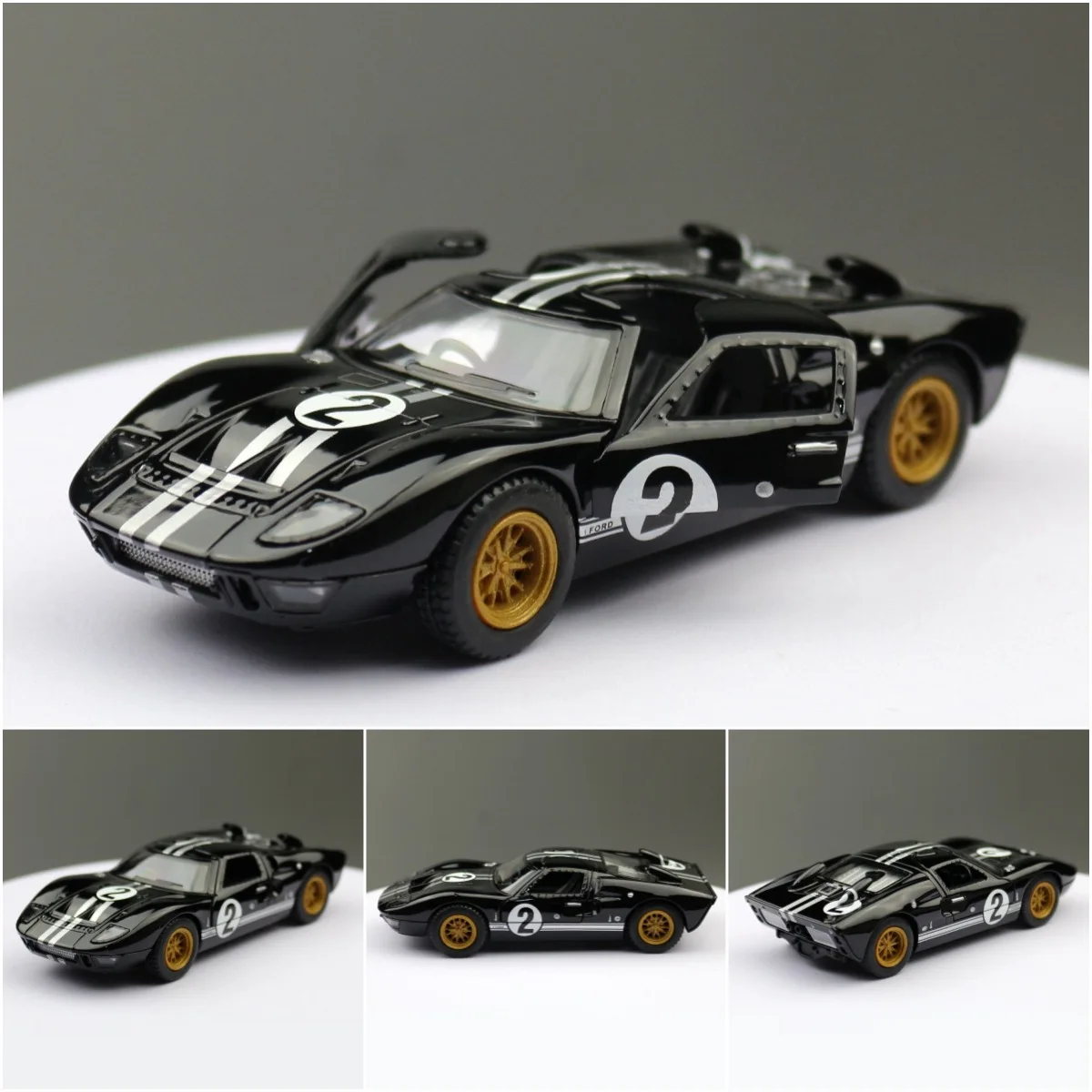 1966 Ford GT40 Mk II ミニカー 1/18 1966 Ford GT40 MK II Shelby Collectibles 1:18 Scale Blue