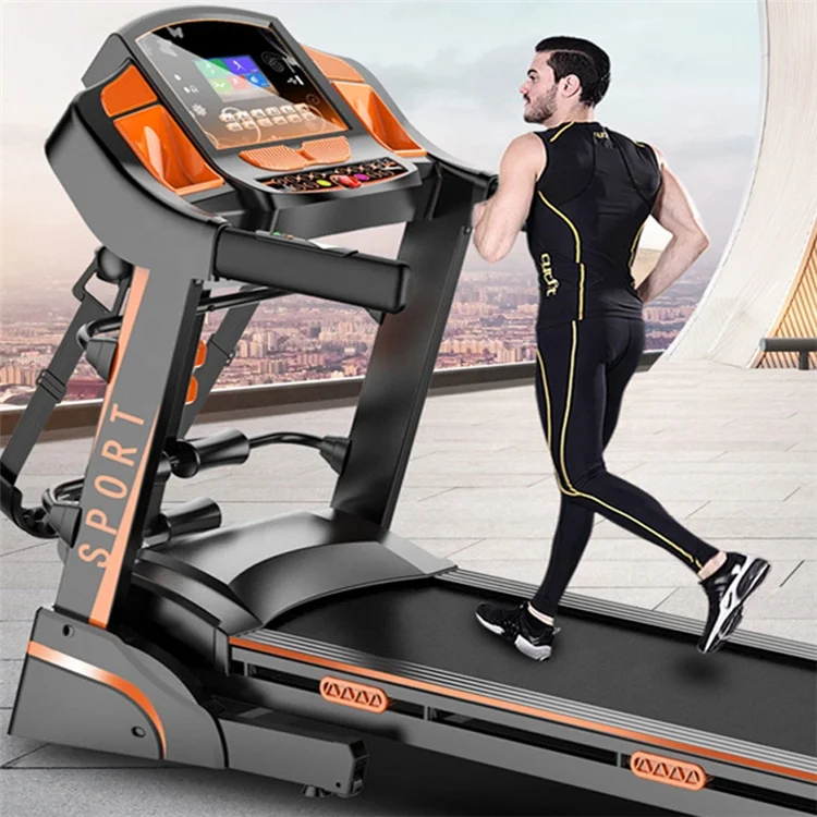 

Factory Direct Deluxe Fitness Easy Foldable Motorized Treadmill cinta de correr