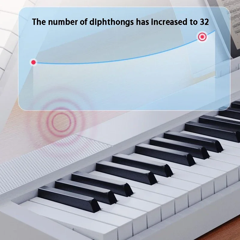 Folding Piano 88 Keys Strength Keyboard Midi Bluetooth Portable Musical Electric Organ Adult Beginners Child Professional Piano electronic musical instrument midi control keyboard