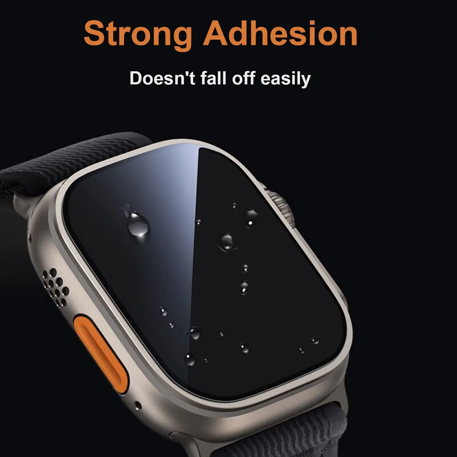 Premium Tempered Glass Screen Protector - High-Definition, Waterproof, Easy Install