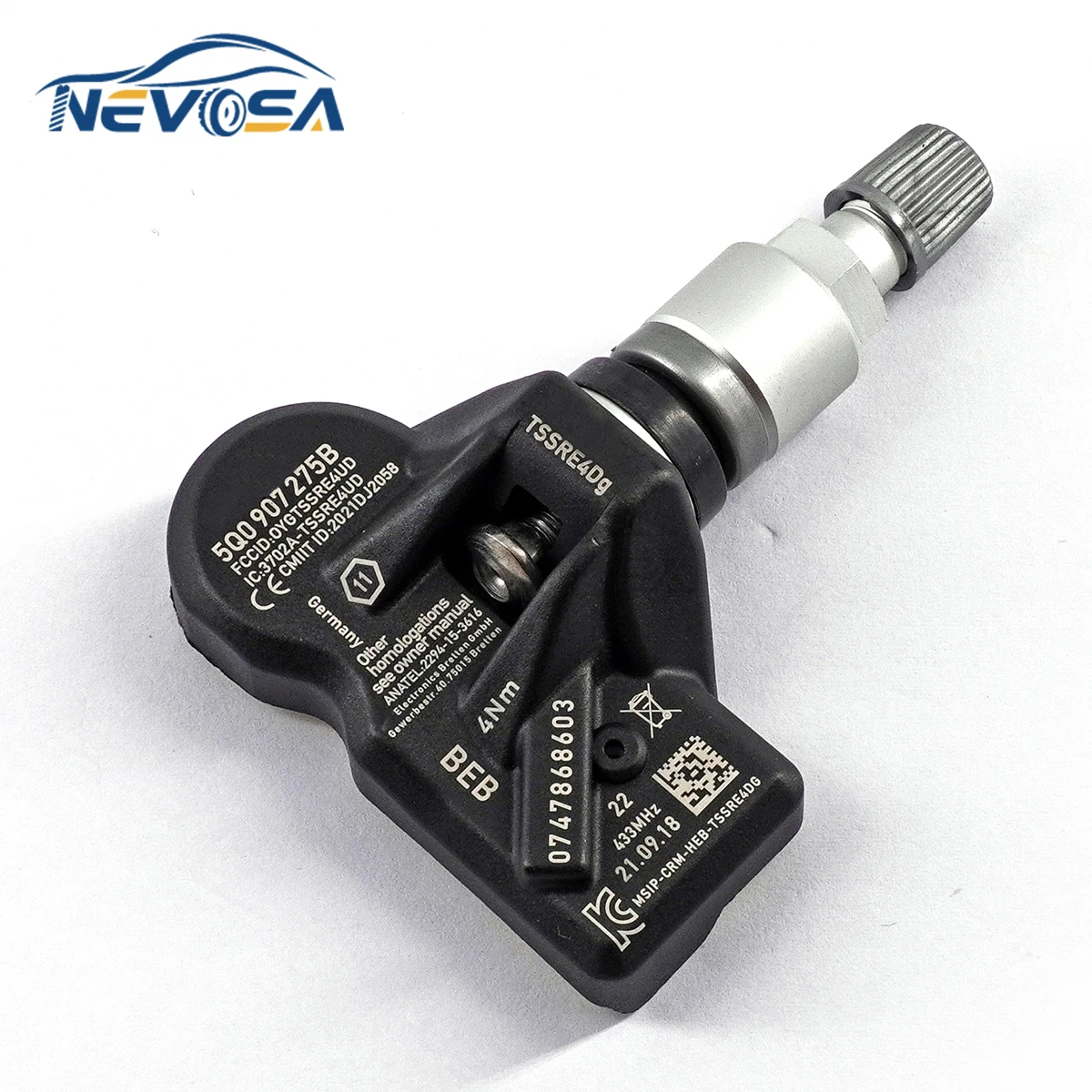  5Q 0907275 B  ٰ Phaeton Passat Audi RS3 RS4 A4 A6 A7 TT Porsche Cayman 718 911 Skoda Superb Rapid  TPMS 