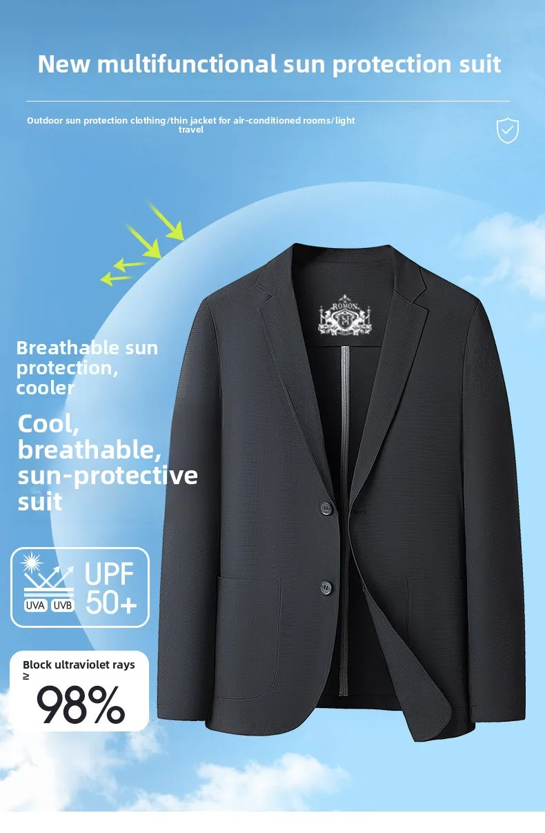 Men's Ice Silk Blazer View 2
