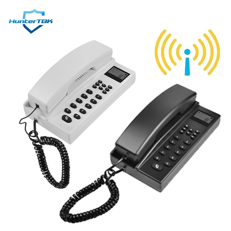Bezdrátový interkom telefon systém 433mhz audio handsets telefon dorozumívání systém pro hotel obchodní dům úřad továrna domácí