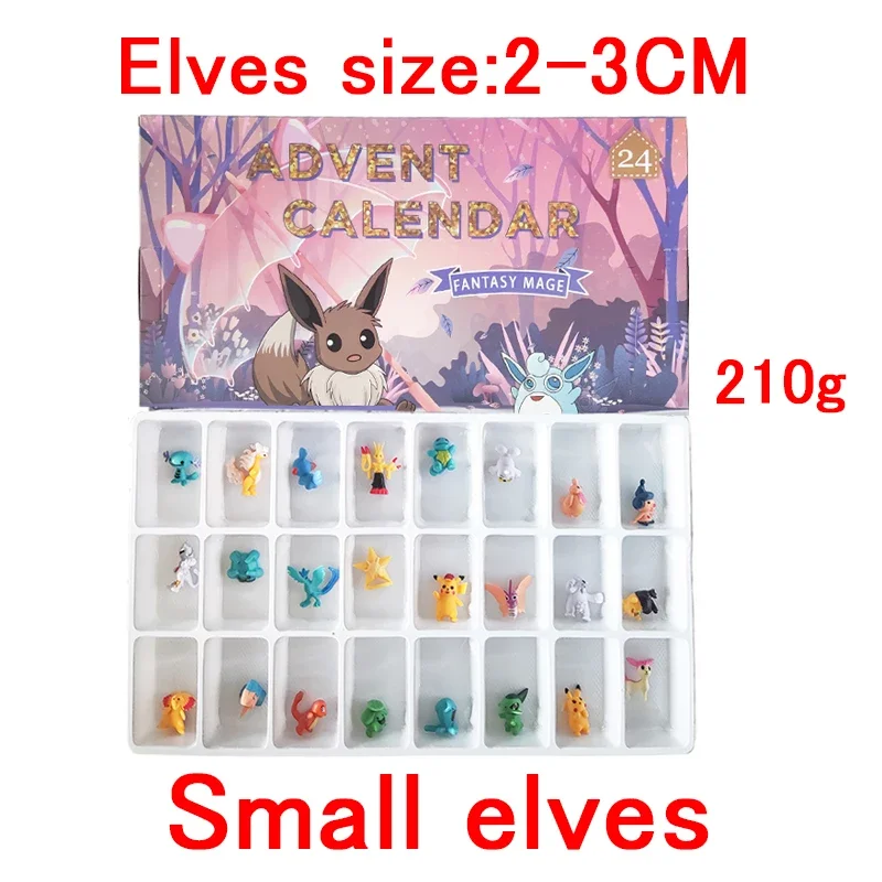 Disney Marvel Advent Calendar Box 24PCS Avengers Figures Spiderman Iron Man Thanos Thor PVC Model Toys Christmas Gift For Kids