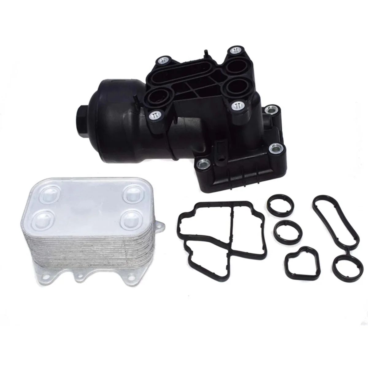 Automobiles Oil Radiator Filter Base for 03L115389B 03L115389C 03L115389G 03L115389H