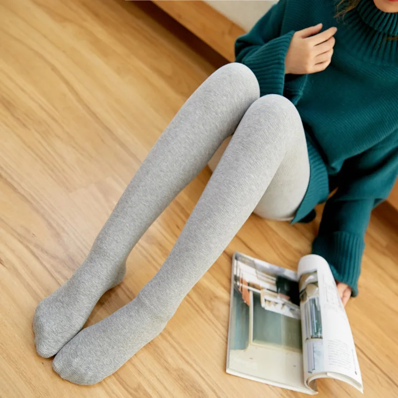 Women's Winter Velvet Warm Leggings  Thermal Pants Polar Pantyhose Sock Lined Pants Tights Skin Effect High Waist Wool Leggings
