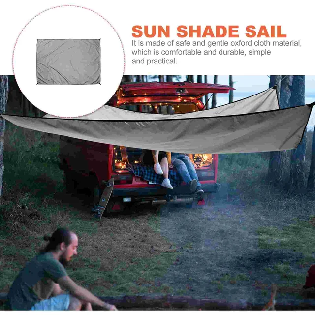 Árnyékos Vitorlás Napfény Blokk Árnyékolás Nettó Kültéri Napfényes Ellátás Háló Otthoni Kert - Image 2