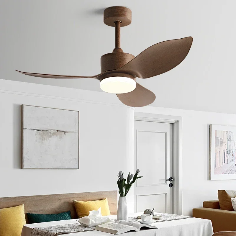 

Modern LED 24W DC Motor 30W Ceiling Fans With Remote Control Simple Ceiling Fan With Light Home Fan 220V 110V