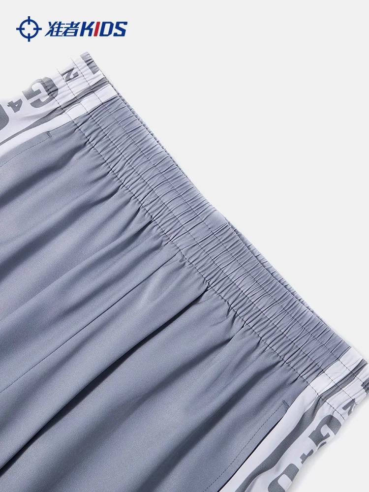 RIGORER 아동용 여름 스포츠 바지, 초경량 십대, 트렌디한 올매치 스웻팬츠 바지, 통기성
