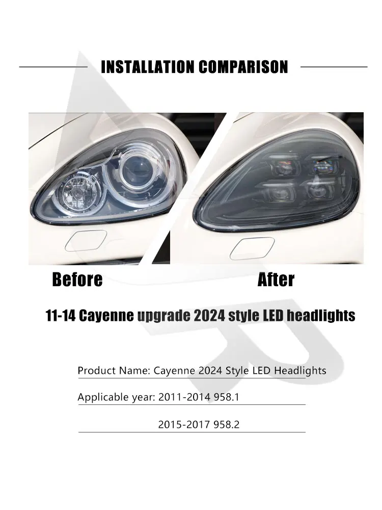 ポルシェ　ライト 22-88☆極上品☆OP 現行 959 カイエン☆左ヘッドライト 9Y0.941.035.L